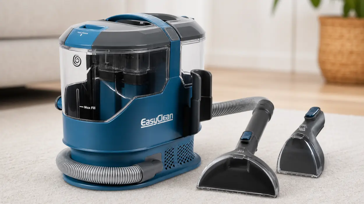 Limpiador de manchas Vacmaster SCA0801 para alfombras, tapicerías y coche por sólo 82,99€ con envío gratis (-10%)