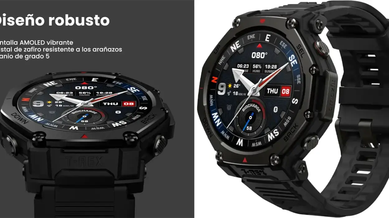 Chollo Reloj inteligente Amazfit T-Rex 3 Pro por sólo 288,43€ con envío gratis (-28%)