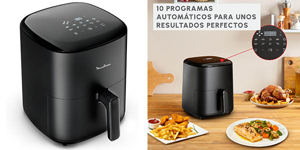 Chollo Freidora de aire Moulinex Easy Fry Max de 5 litros por solo 59,99€ con envío gratis (-14%)