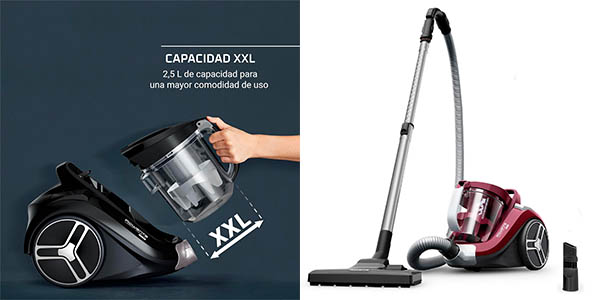 Chollo Aspiradora trineo Rowenta Compact Power XXL de 900W por solo 84,99€ con envío gratis (29% de descuento)