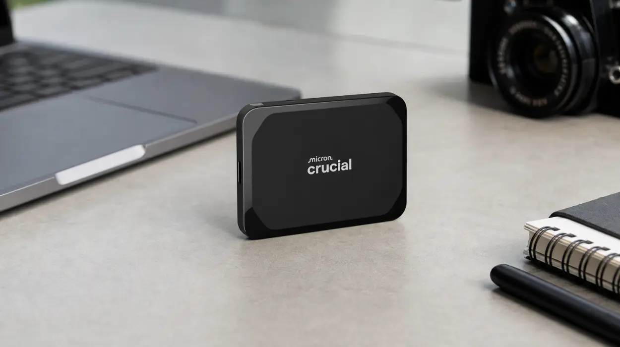 SSD portátil Crucial X9 de 4 TB para vídeo y gaming a máxima velocidad por sólo 360,99€ con envío gratis (-5%)