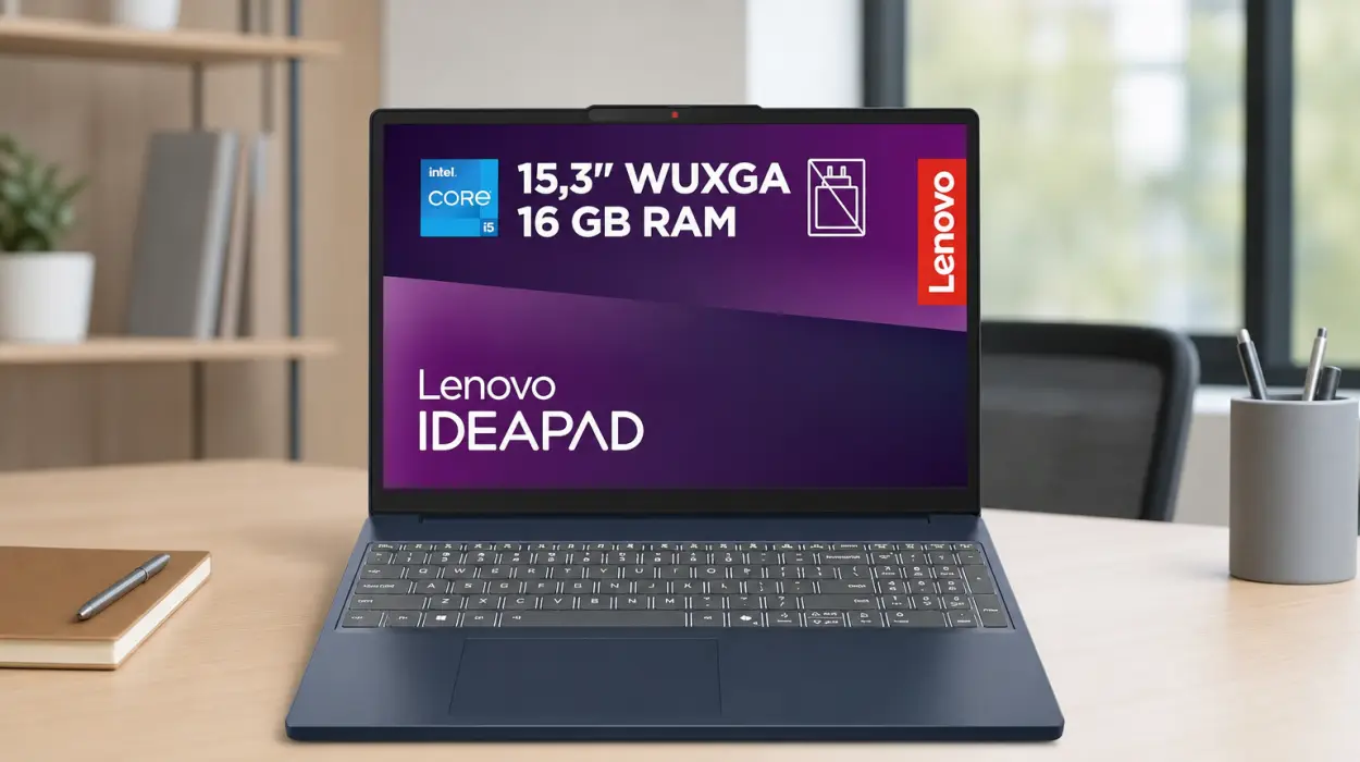 Lenovo IdeaPad Slim 3 Gen 10, portátil de 15,3″ con Intel Core i5, 16 GB y 512 GB SSD por sólo 579€ con envío gratis (-17%)