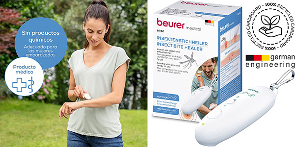 Chollo Aparato contra picaduras de insectos Beurer BR 10 por sólo 18,99€ (-5%) ¡Top ventas!