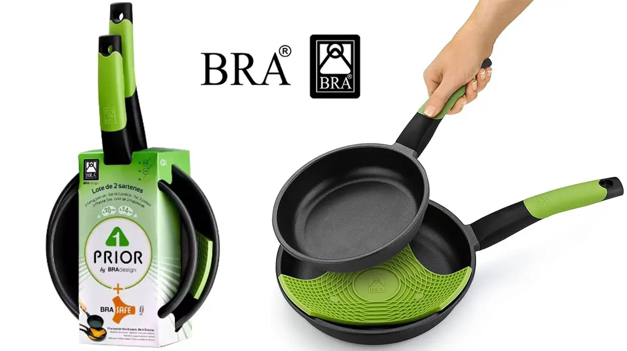 Este juego de sartenes Bra a mitad de precio te hará amar la cocina ¡Es un ofertón gordo!