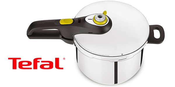 Chollo Olla exprés Tefal Secure Neo 5 de 6 litros por sólo 52,99€ con envío gratis (-34%)