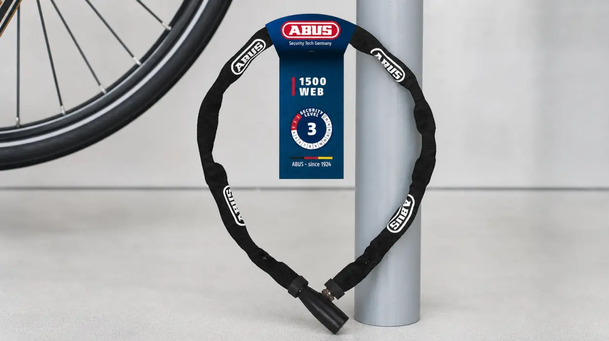 Candado de cadena ABUS 1500 Web de 110 cm por sólo 10,99€ (-35%)