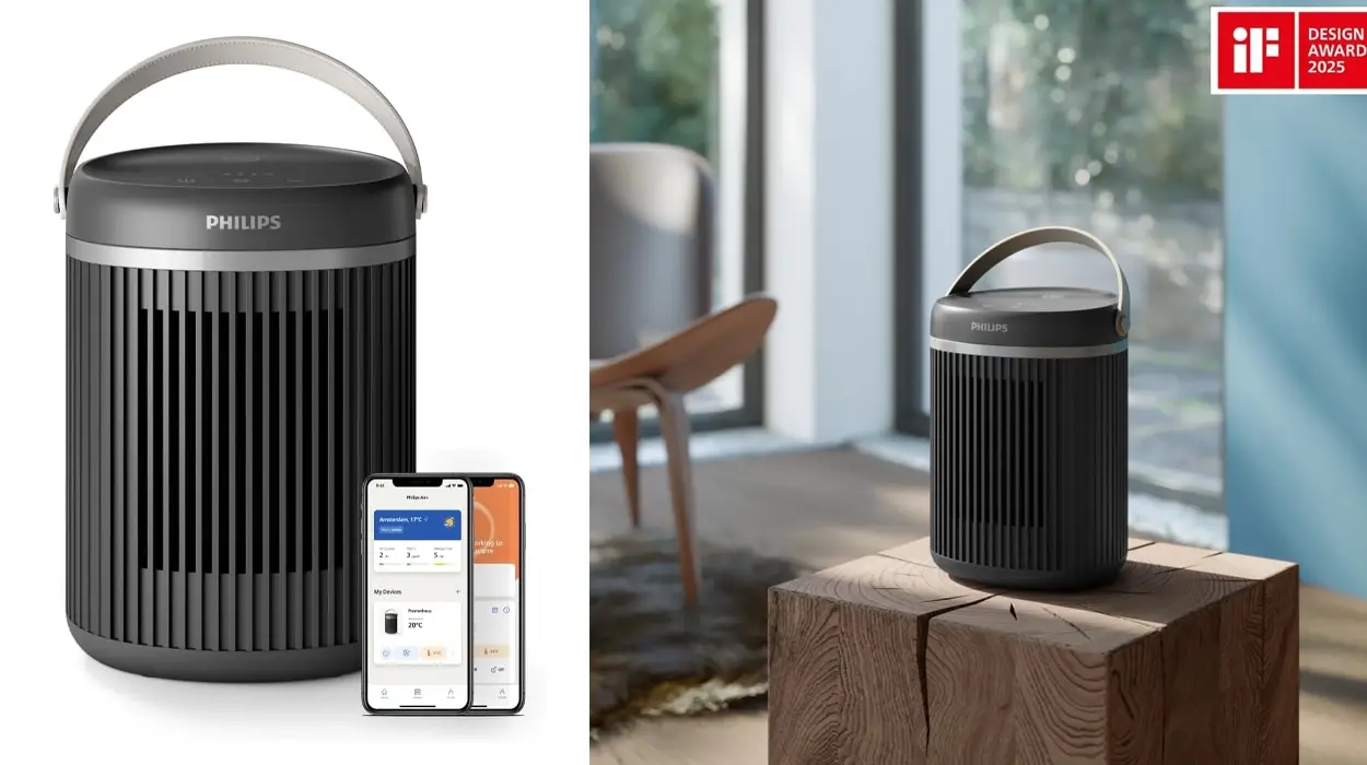 Chollo Calefactor conectado Philips Serie 3000 de 2000W, hasta un 17% de ahorro de energía con Eco AI por sólo 57,84€ con envío gratis (24% de descuento)