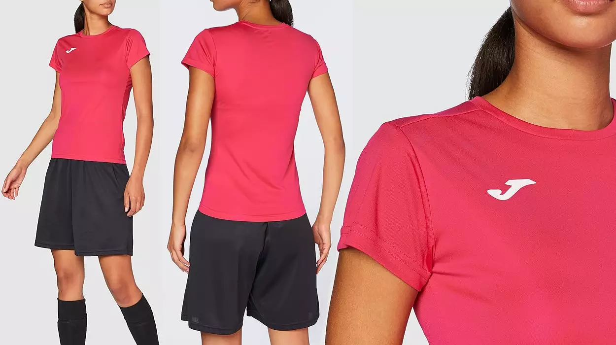 La camiseta Joma más vendida para mujer, en el color más genial y al mejor precio (24% de descuento)