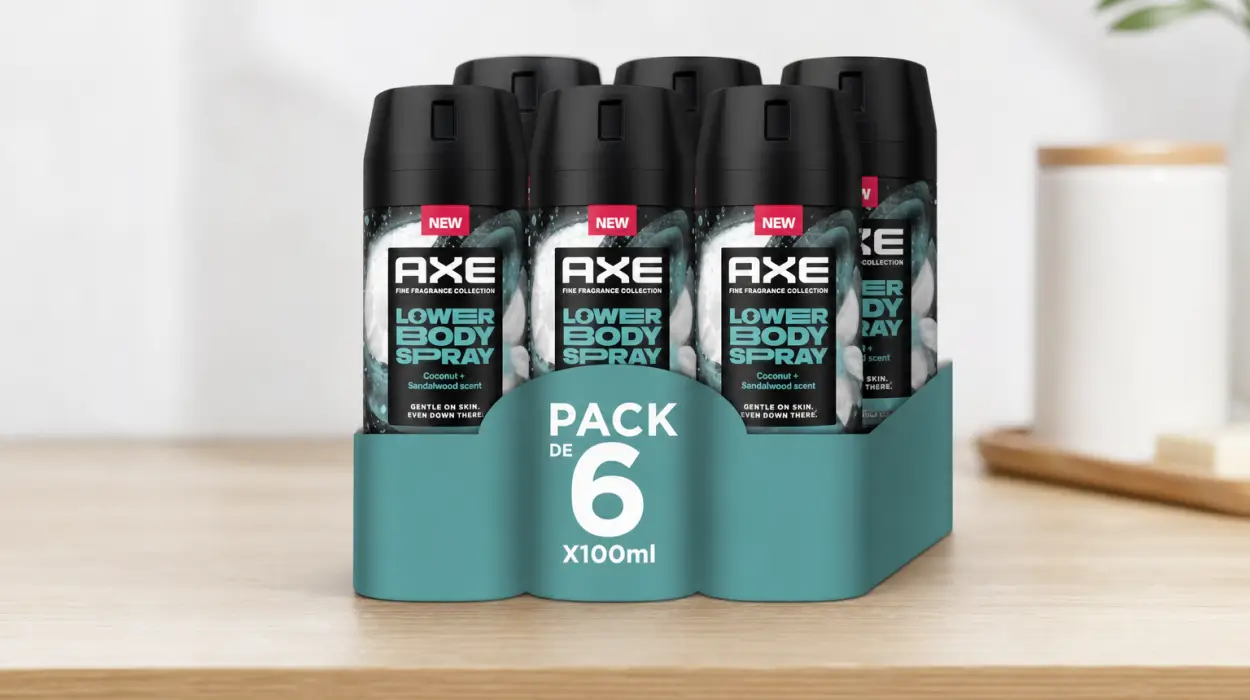 Pack x6 desodorantes corporales Axe All Over Body Coconut de 100 ml por sólo 15,24€ (-53%)
