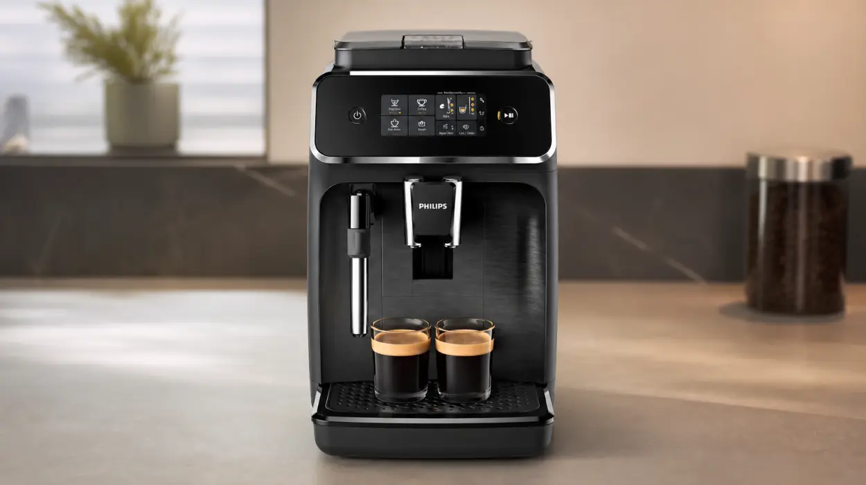 Cafetera superautomática Philips EP2220/10 con filtro AquaClean por sólo 251,23€ con envío gratis (-35%)