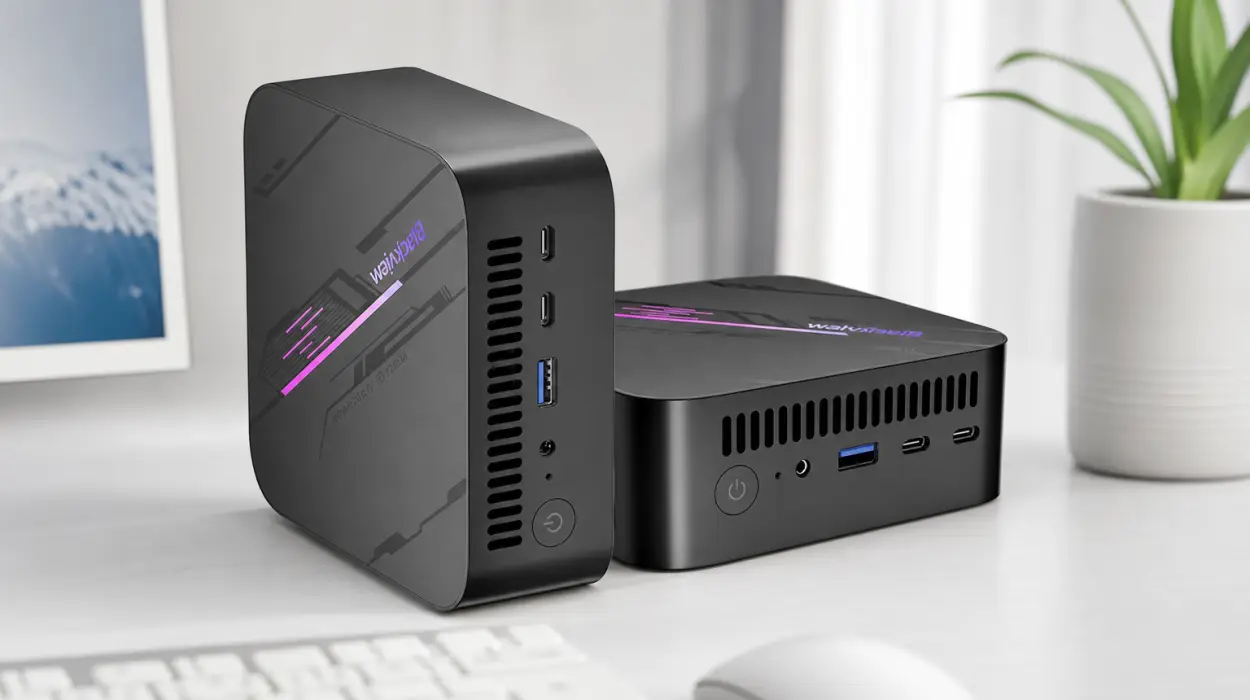 Potencia compacta para el escritorio: Mini PC Blackview MP100 con AMD Ryzen 5 7430U, 16 GB de RAM y SSD de 512 GB por sólo 265,88€ con cupón y envío gratis (-62%)