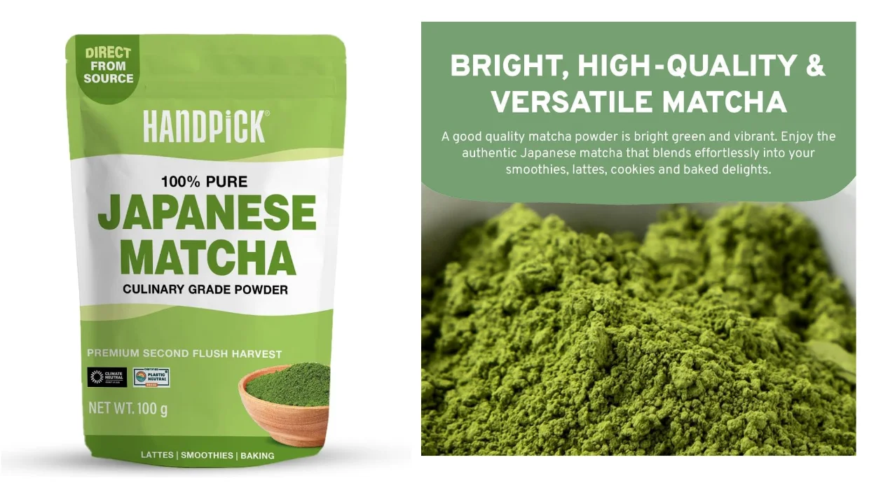 Chollo Polvo de Té Matcha Handpick de 100 g por sólo 8,64€ (-18%)