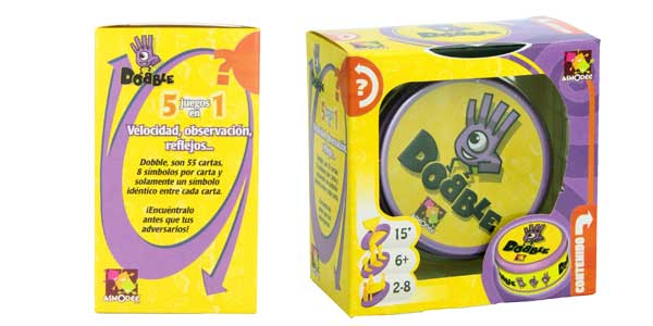 Chollo Juego de habilidad Dobble de Asmodee por sólo 11,99€ (-25%) ¡¡Muy buenas valoraciones!!
