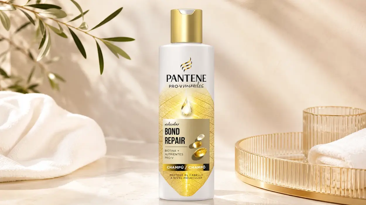 Pack x2 Champú Pantene Molecular Bond Repair con biotina de 250 ml para pelo seco y dañado por sólo 5,98€ con descuento (-50%)