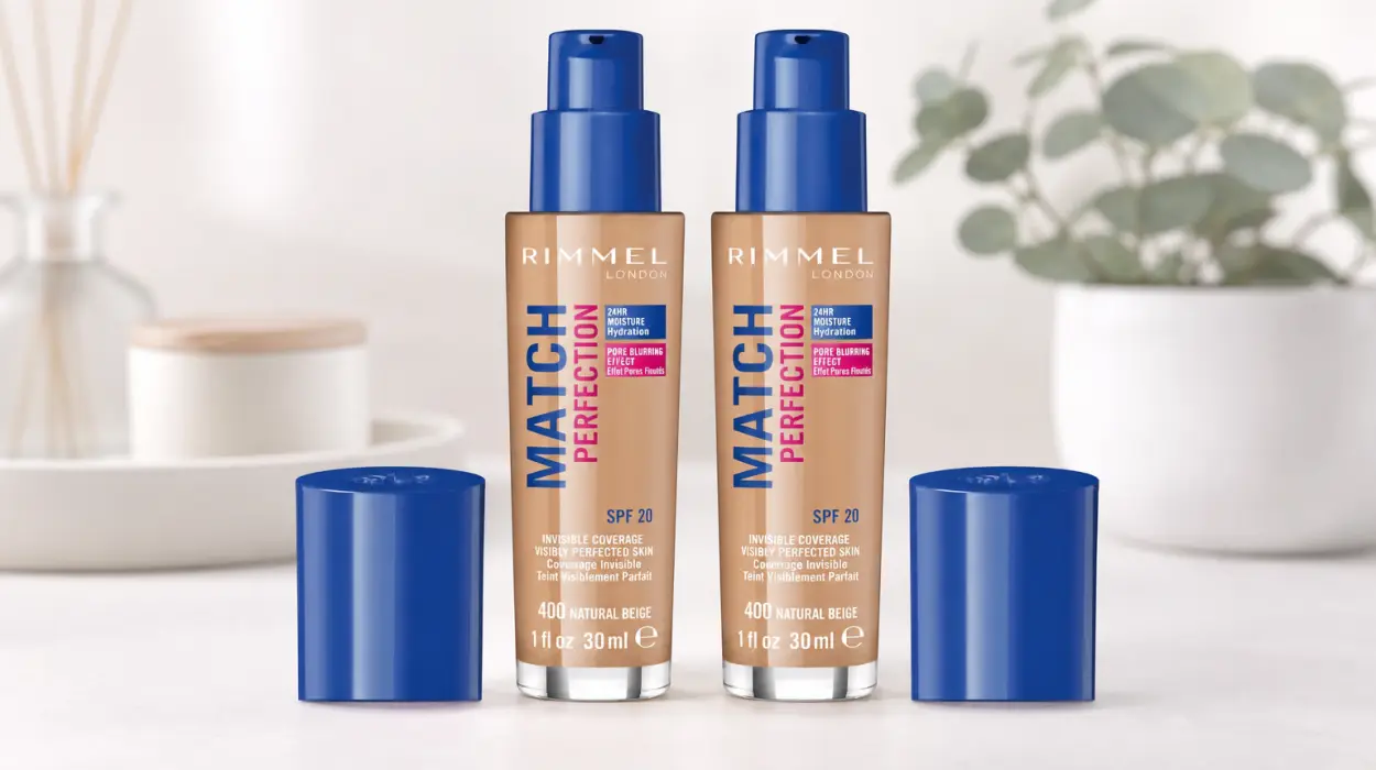 Pack x2 de base de maquillaje Rimmel London Match Perfection por sólo 7,97€ (-32%)