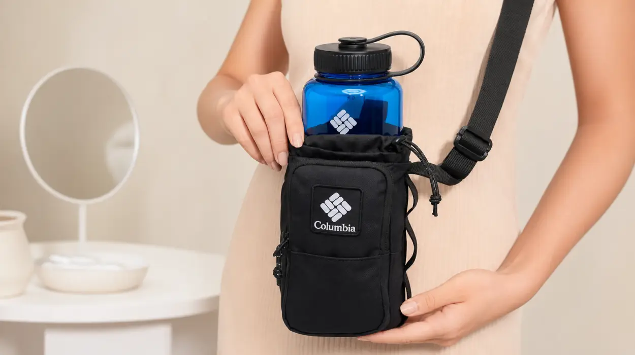 Bandolera portabotellas Columbia Trail Traveler con correa ajustable, bolsillo secreto y más por sólo 15,76€ (-31%)