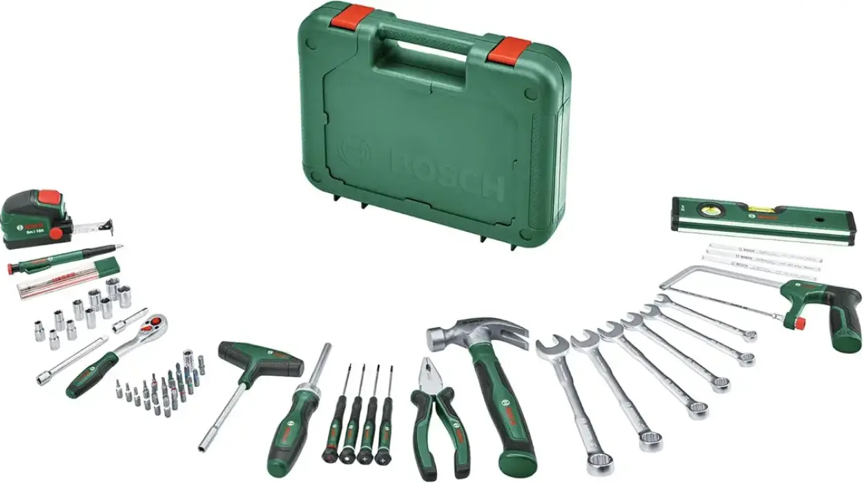 Set de herramientas Bosch Advanced de 64 piezas por sólo 98,50€ con envío gratis (-19%)