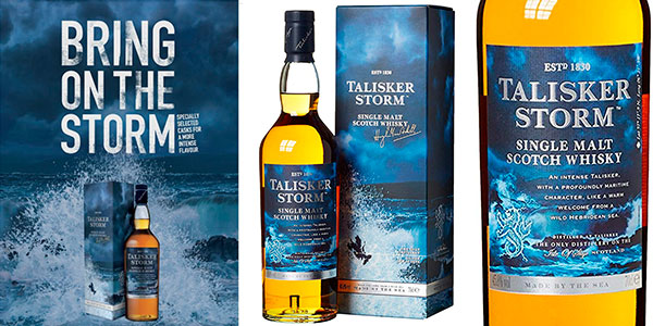 Chollazo Whisky Talisker Storm de 700 ml por sólo 43,93€ con envío gratis (-30%)