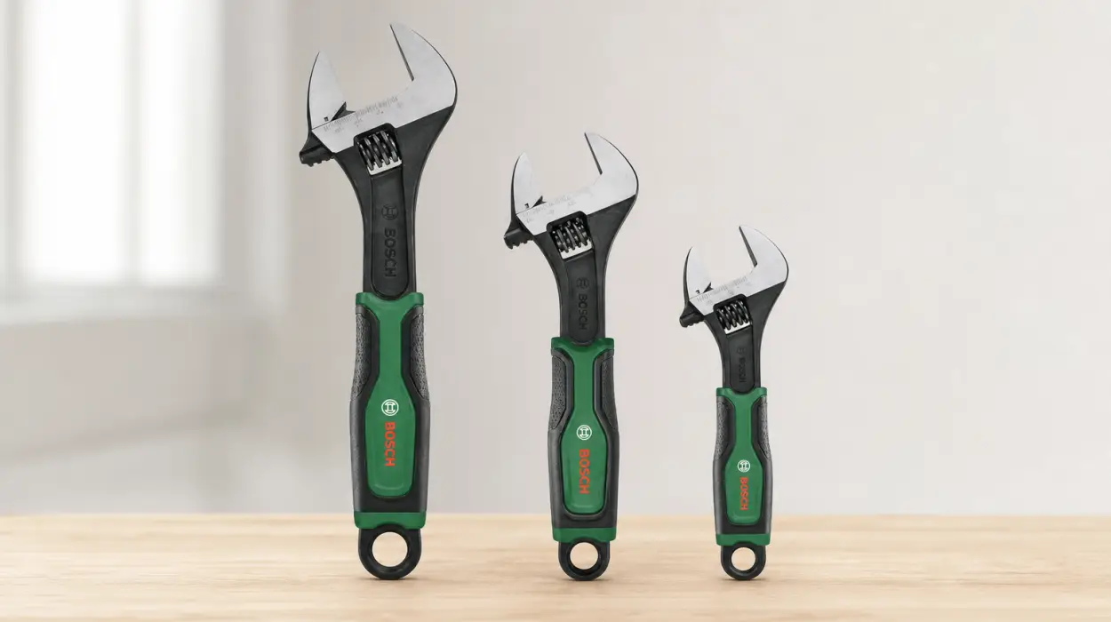 Set Bosch de 3 llaves ajustables con empuñaduras ergonómicas por sólo 24,79€ (-26%)