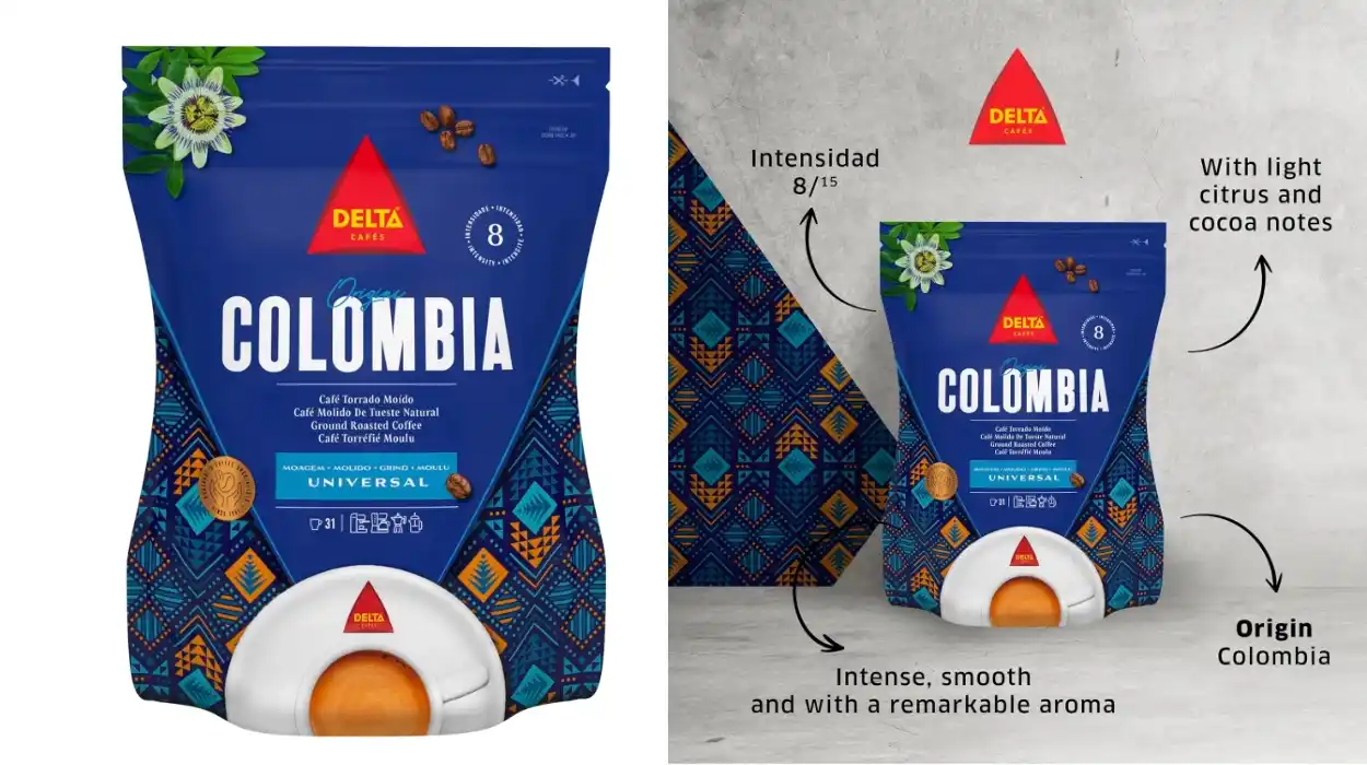 Chollo PCafé molido Delta Cafés Bio Origen Colombia de 220 g por sólo 3,46€ con cupón