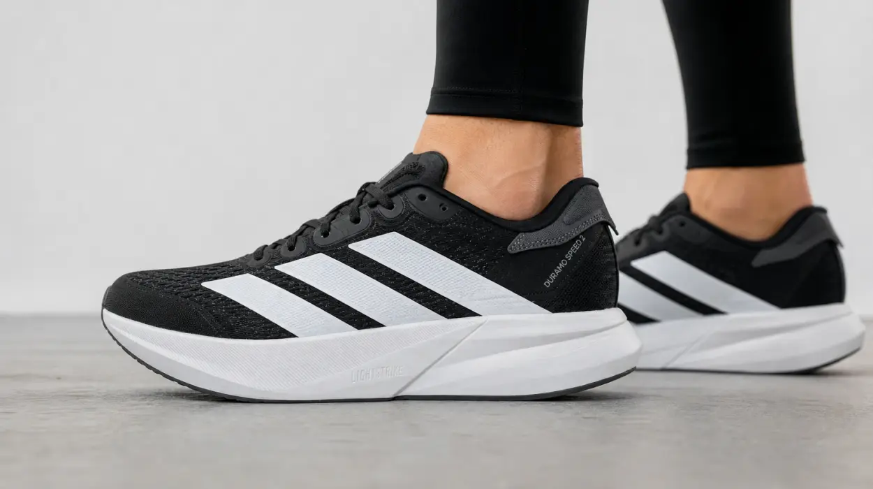 Zapatillas de running Adidas Duramo Speed 2 con amortiguación Lightstrike para hombre por sólo 49,67€ con envío gratis (-45%)