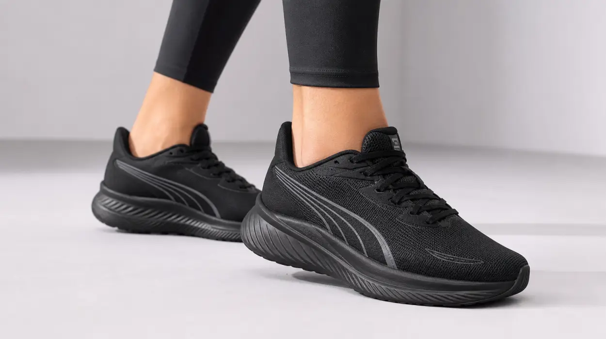 Zapatillas Puma Pounce Lite 2 negras unisex por sólo 29,99€ con envío gratis (-45%)