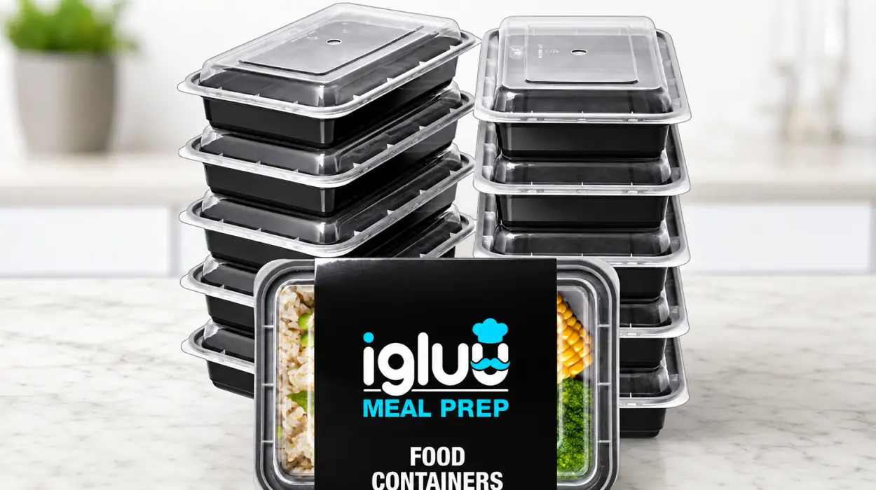 Set de 10 tuppers apilables y compactos sin BPA por sólo 14,14€ (-43%)
