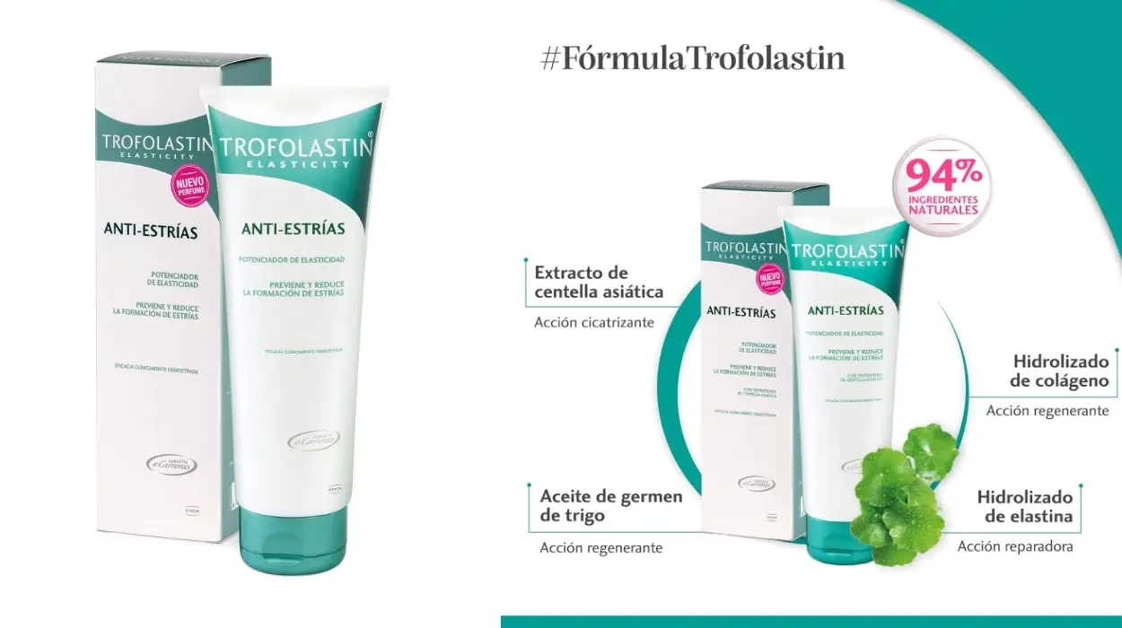 Chollo Crema Trofolastin Antiestrías de 250 ml por sólo 23,20€ (33% de descuento)