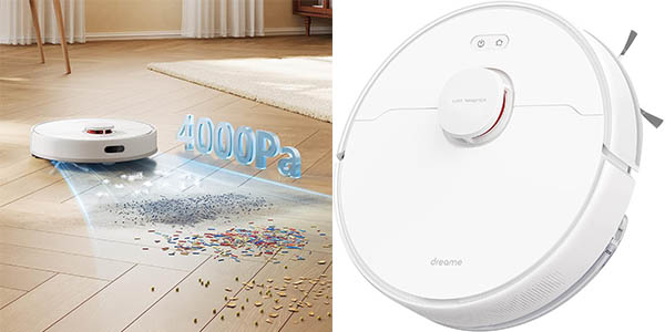 Chollo Robot aspirador Dreame D9 MAX por sólo 171,98€ con envío gratis (-38%) ¡Valoraciones top!