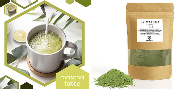 Chollo Té verde Matcha japonés Erbotech en polvo de 100 gr por sólo 8,99€ ¡Valoraciones altas!
