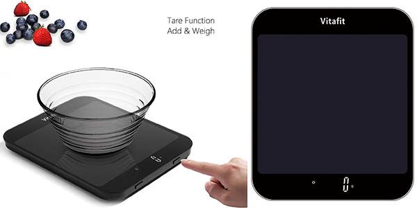 Chollo Báscula de cocina digital Vitafit de alta precisión por sólo 9,92€ (10% de descuento)