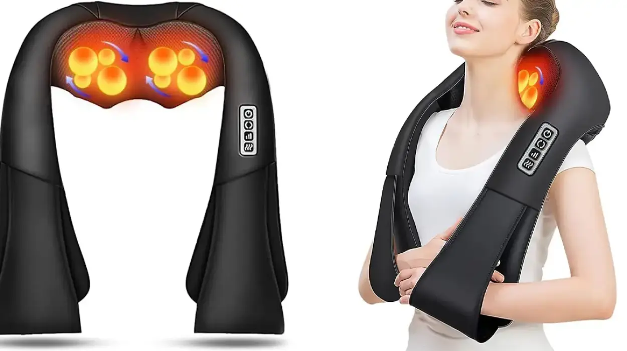 Chollo Masajeador de espalda shiatsu por sólo 33,99€ y envío gratis con cupón (-15%)