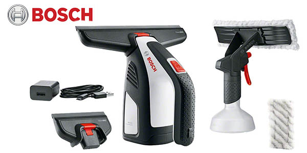 Chollo Limpiacristales a batería Bosch GlassVAC por sólo 49,99€ con envío gratis (-29%)