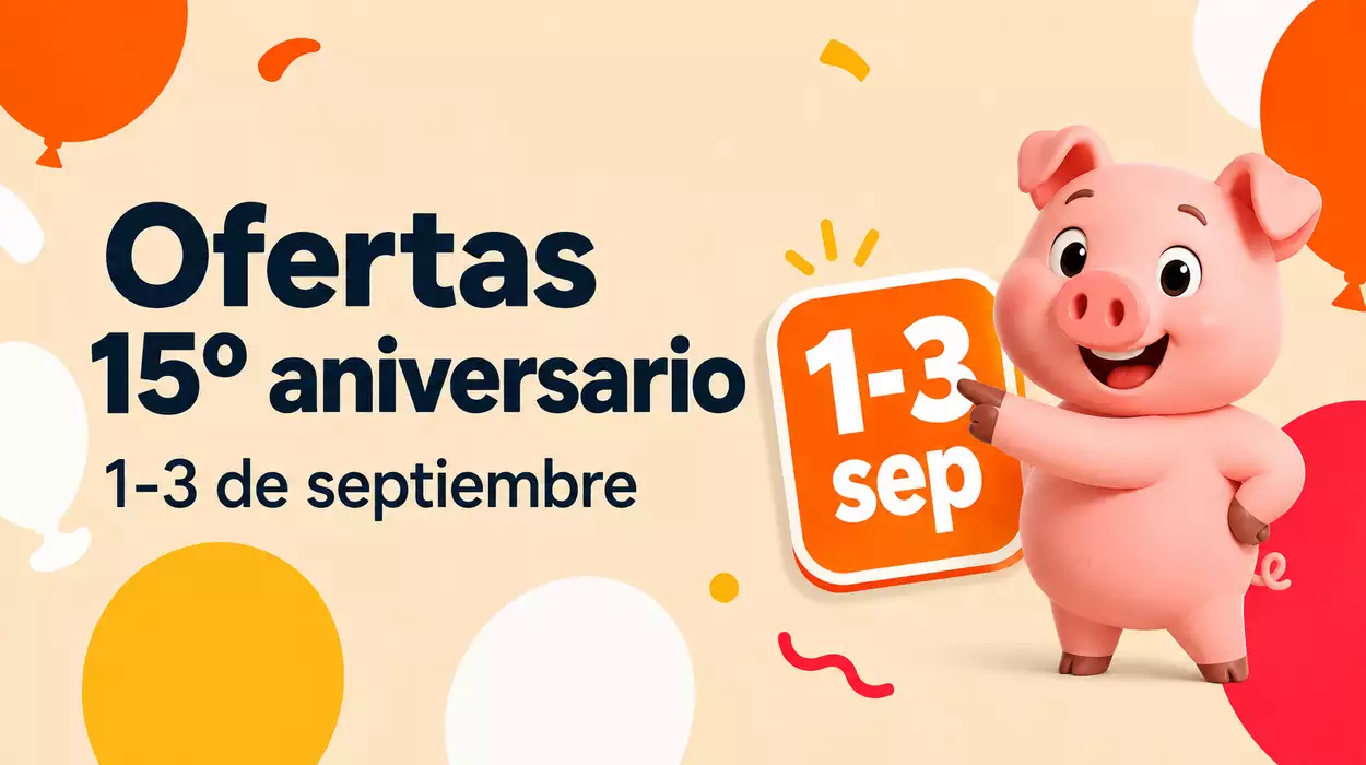 Amazon celebra su 15 aniversario en España: 3 días de ofertas, 15€ de descuento, los mejores chollos y premios de 100€