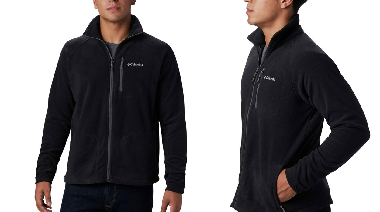 Chollo Forro polar con cremallera Columbia Fast Trek II para hombre por sólo 34,19€ con envío gratis (-47%)