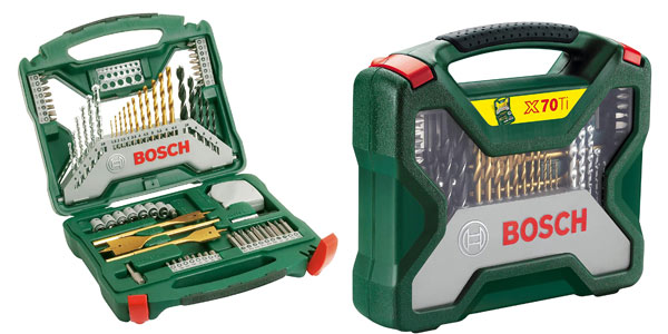 Chollo Maletín de herramientas de 70 unidades Bosch X-Line por sólo 24,99€ (-14%)