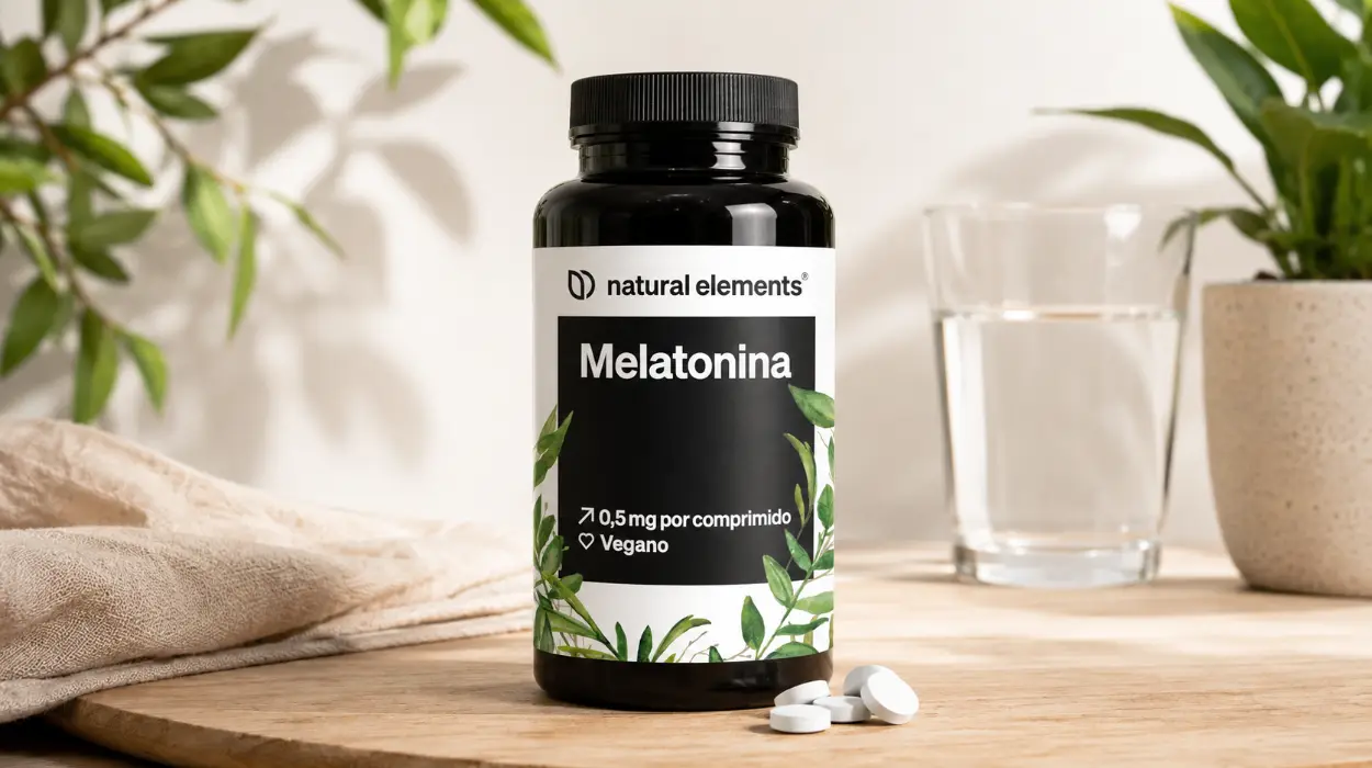 Melatonina 365 tabletas Natural Elements para un año de sueño más reparador por sólo 8,39€ (-30%)