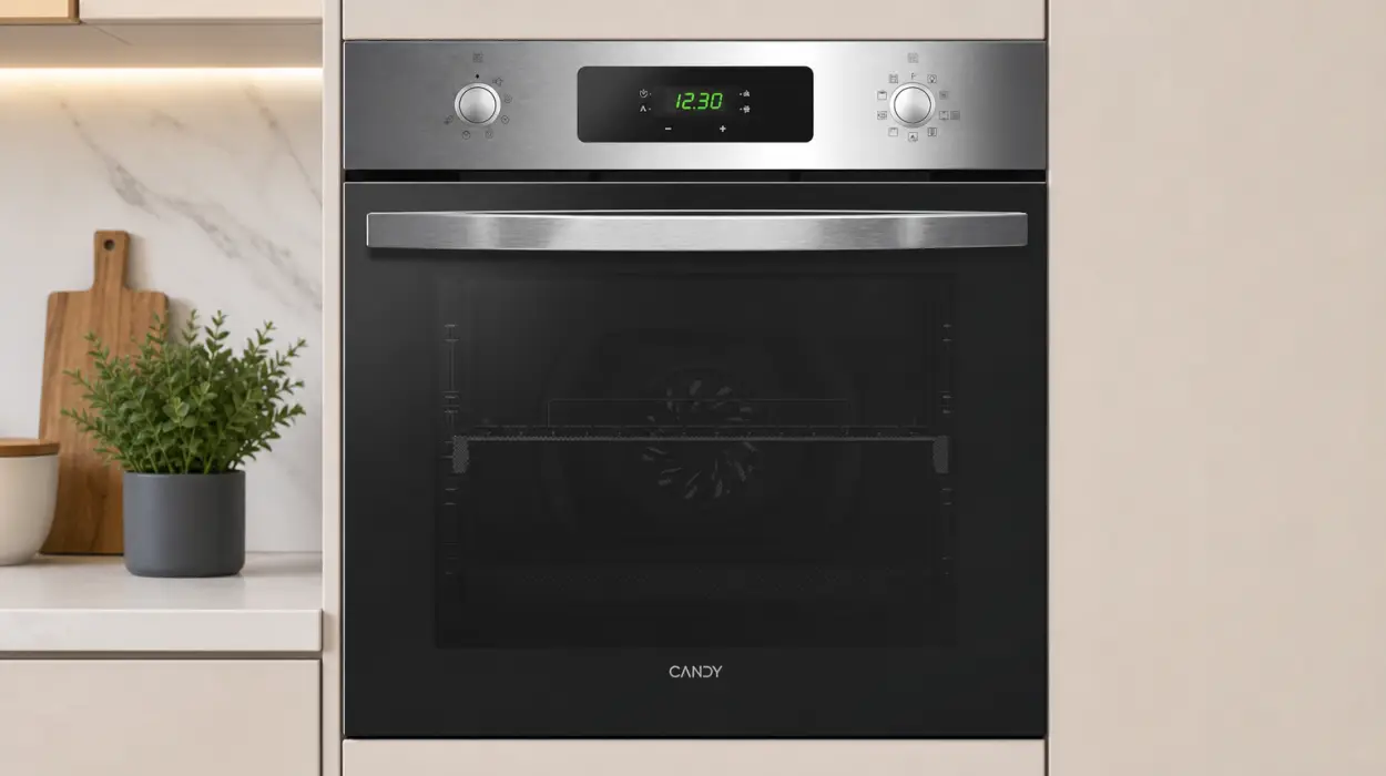 Horno Candy Idea FIDC X696 L pirolítico de 70 L con 9 funciones por sólo 199€ con envío gratis (-37%)