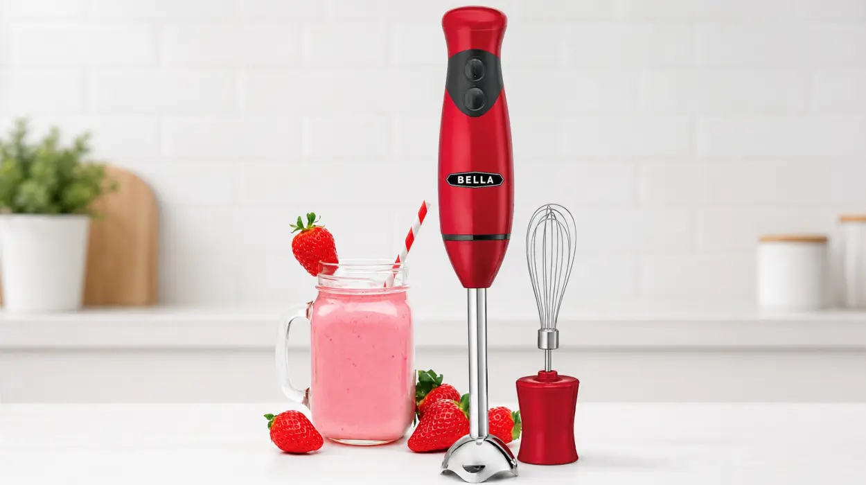 Batidora de mano Bella de 250W con accesorio y cuchillas extraíbles por sólo 13,99€ (-44%)